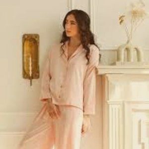 Catalfo 100% silk pajamas, XS